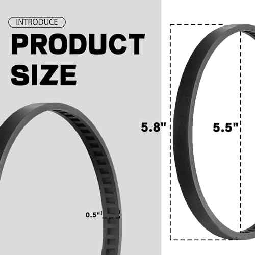 TonGass Bandsaw Rubber Tires Replacement Compatible with Dewalt DWM120, A02807, DCS374, DW328K, D28770K, D28770, Band Saw Tires for Dewalt Portaband Rubber Wheels - 2 Pack