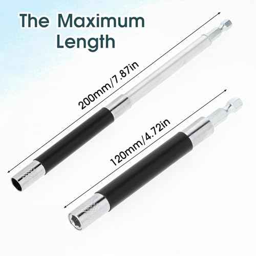 3pcs Magnetic Drive Guide 1/4 Inch Screw Sleeve for Drill Bit Sleeve Drive Guide Bit Holder, Screw Guides Sleeves for Drill, Hex Shank Driver Extension Screwdriver Bits Holder Fast Change