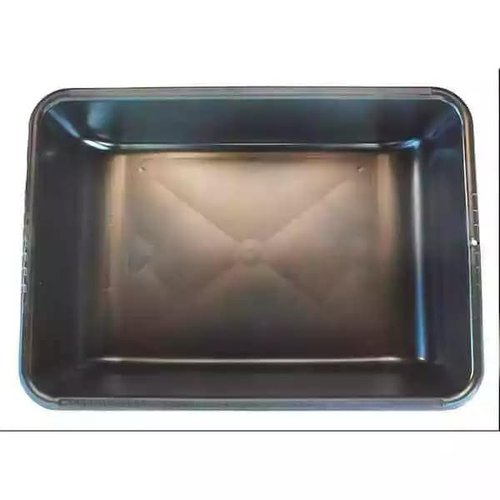 10-Gallon Concrete Mixing Tub – Heavy-Duty Flexible Resin, 20" x 28" – Multi-Purpose Utility Tub for Concrete, Mortar, Gardening & More