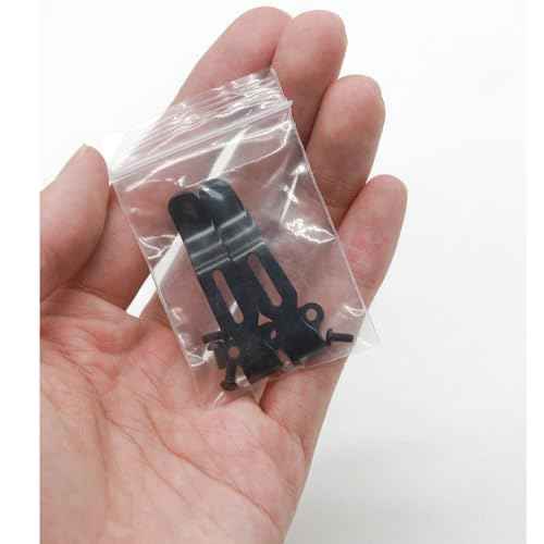 2 Pack Deep Carry Pocket Clips with 4 Pieces Screws, Pocket Knife Clip Compatible with Bug-Out 535£¬Stainless Steel Knife Pocket Back Clip,Anodized Finish£¬Replacement for Benchmade Bugout 535 and More
