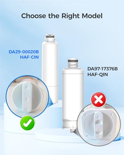 Waterdrop WD-F27 Replacement Water Filter 3 Pack for Samsung HAF-CIN/EXP, NSF Certified