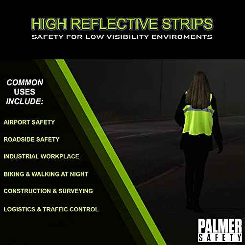 ATERET Reflective High Visibility Safety Vest, Class 2 Type R, 5 Pack I Compliance with ANSI/ISEA 107-2015