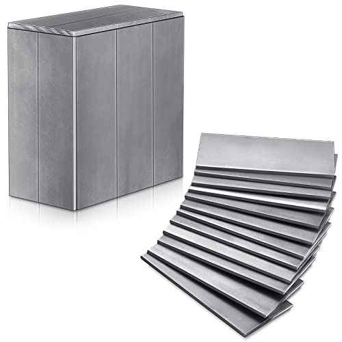 Zonon 12 Pieces Welding Coupons for Training (1-1/2 x 6) Welding Kit 11 Gauge Mild Steel Plate DIY Tig Equipment for Mig Stick Brazing Gas