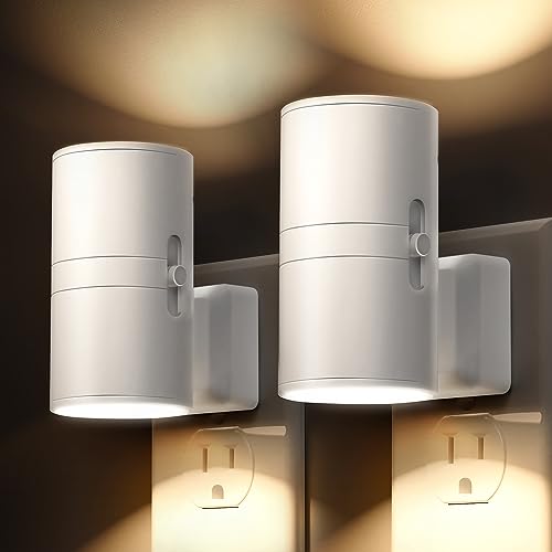 L LOHAS LED Night Light Plug in Soft White Dimmable Nightlight - Model 2
