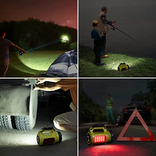Rechargeable LED Camping Lantern 1000LM Waterproof Emergency Light with Power Bank