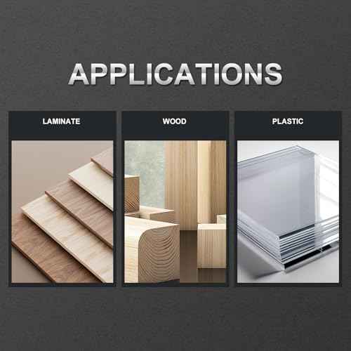 11.11mm | 7/16inch Carbide Forstner bit, 1.6mm Thickness of YG8 Carbide, Woodworking Hinge Cutter Tool Kits for Wood, Plywood and Plastic by CENYB