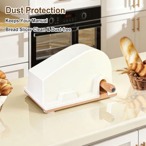 Universal Bread Slicer Dust Cover - Fits Most Manual Slicers, BPA-Free