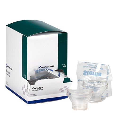 Sterile Eye Cups for First Aid – 10 Pack, Eye Irrigation Supplies