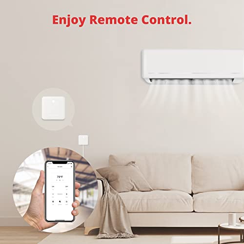 SwitchBot Hub Mini Smart IR Remote Control - White, Wi-Fi 2.4GHz Compatible