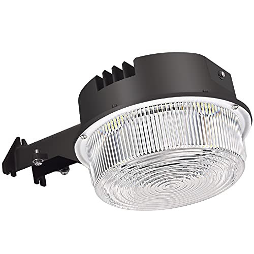 SZGMJIA 50W LED Barn Light Outdoor Dusk to Dawn 7,500LM 5000K ETL Aluminum
