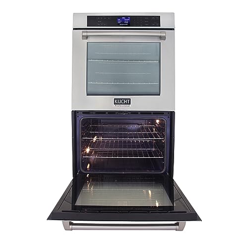 Kucht KWO620 Double Wall Oven, 30 in, Silver
