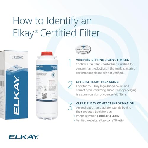 Elkay WaterSentry Replacement Filter 1 Pack for ezH2O & Liv Bottle Fillers