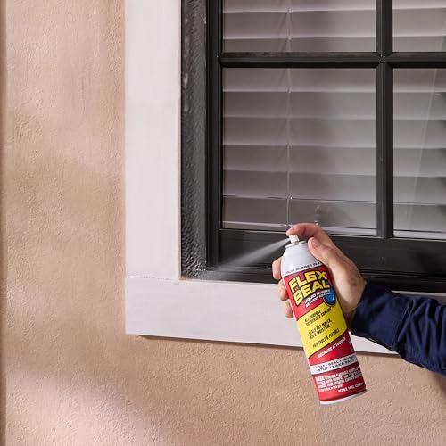 Flex Seal Spray Rubber Sealant Coating 14 oz Clear Waterproof Leak Stopper