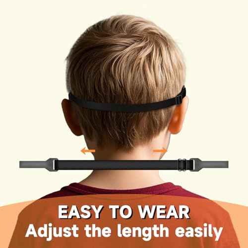 Kids Glasses Straps - 8 Pieces Adjustable Eyeglass Fixing Glass Straps for Mens, Womens Eyeglasses, Kids, Sunglasses (5-8 inch Small)