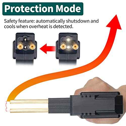 YIHUA 960-V Portable Plastic Welding Kit Hot Stapler with LED Light, 200 Hot Staples, Assistive Cutter for Plastic Crack Repair, Car Bumper Repair, Gas Tank Plastic Repair, Handy Tool for Car Dash