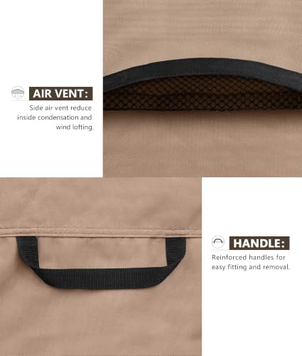 ULTCOVER Waterproof Outdoor Air Conditioner Cover 30W x 30D x 32H - Brown