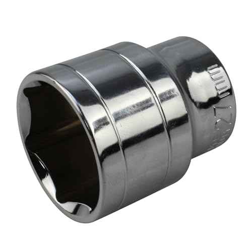 1-1/16 Inch Water Heater Element Socket Wrench, 6-Point Design with 1/2-Inch Drive fit for Magnesium Rods on RV, Camper Travel or Trailers, Ideal for Removing and Replacing Heater Elements