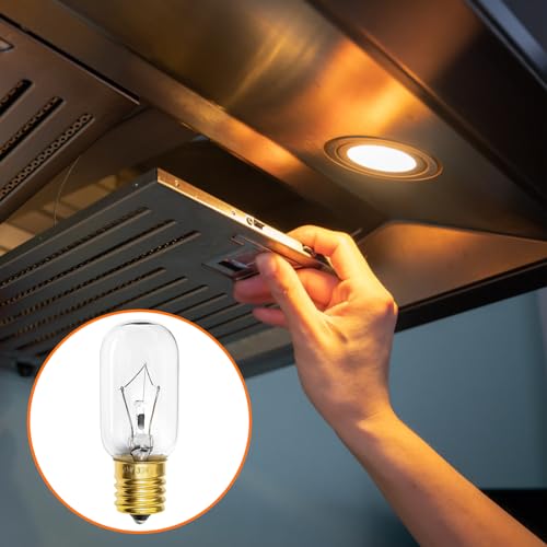 Belleone 2 Pack Dimmable 125V 30W E17 Microwave Light Bulbs for LG/Frigidaire/Kenmore/Whirlpool/GE – Replaces 6912W1Z004B