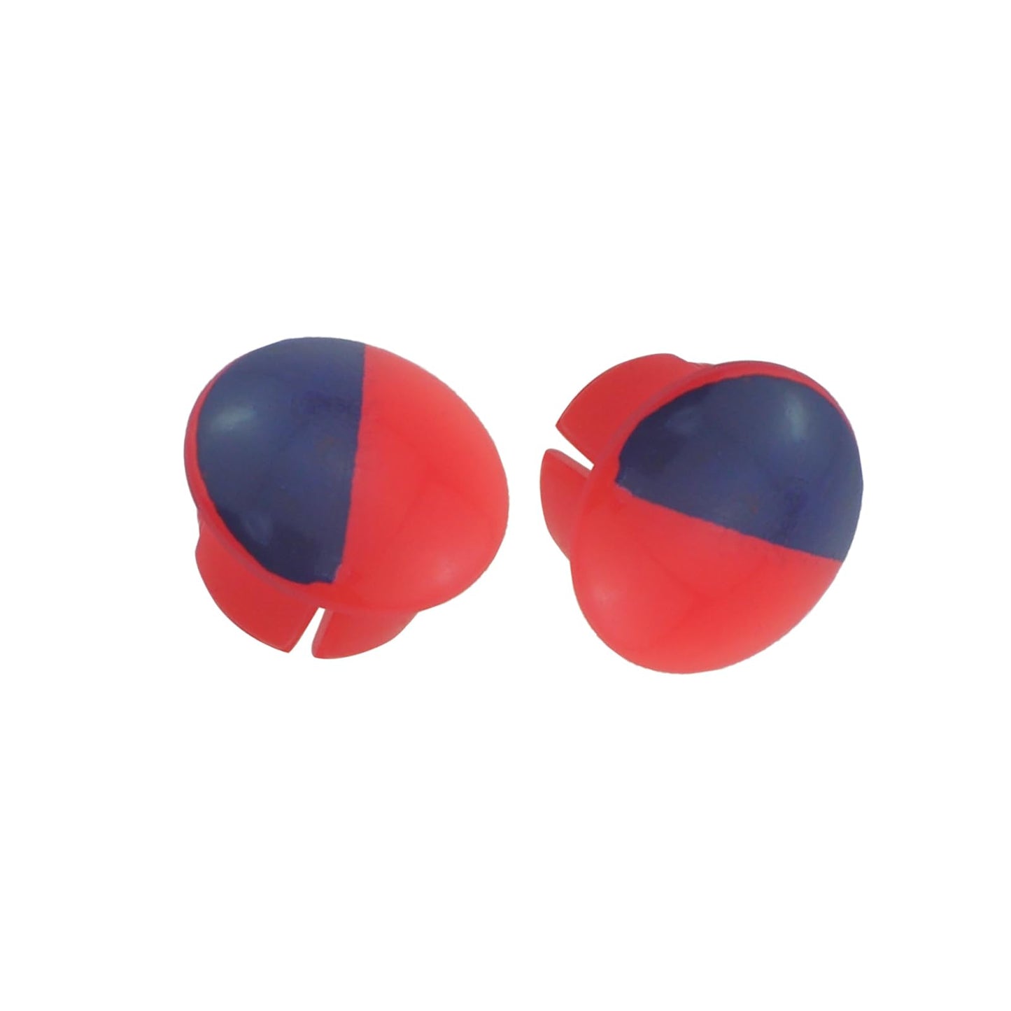 Guifeng 20PCS Red Blue Hot Cold Faucet Indicator Decorative Handle Caps for Valve Core Screws Plastic Angle Valves for Fittings with Holes Up to 7mm Kitchen Bathroom Faucet Index Buttons