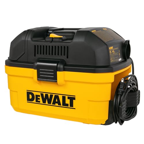 DEWALT 4 Gal. 5.0 HP Wet Dry Vacuum with Hose & Accessories DXV04T