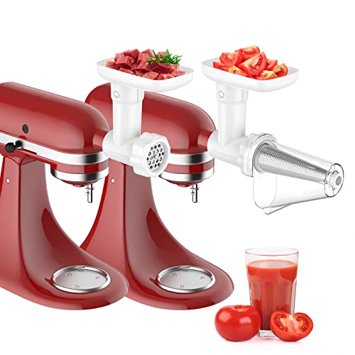 InnoMoon Fruit & Vegetable Strainer Attachment for KitchenAid White-1
