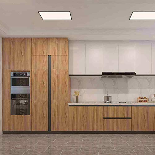 COSNIGHT Brown Wood Grain Contact Paper for Countertops - Peel & Stick Wallpaper, 15.7" x 118"