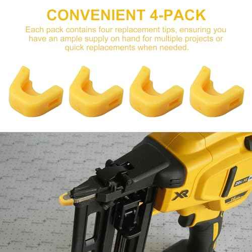 N490008 nailer no mar tip replacement for DEWALT BCN650D1 BCN662D1 DCN650B DCN650D1 DCN662B DCN662D1 (4 Pack)