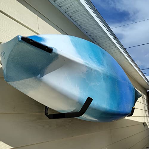 GEEDAR 100 LB Capacity (15") Heavy Duty Garage Storage Hooks (4packs) Kayak Storage Hanger Wall Mounted Rack for Hanging Ladders, Bikes