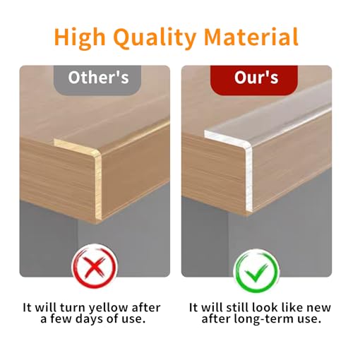 1.57in x 9.84FT Clear Corner Protector Strip Baby Safety Edges Guard