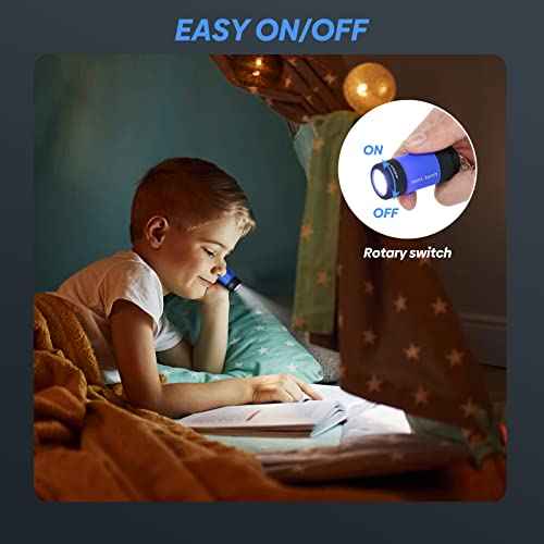 Mini Keychain Light,USB Rechargeable Keychain Flashlights 3 Pack Waterproof Small Flashlights for Emergency LED Tiny Flashlight Colorful Gift for Kids Students Family