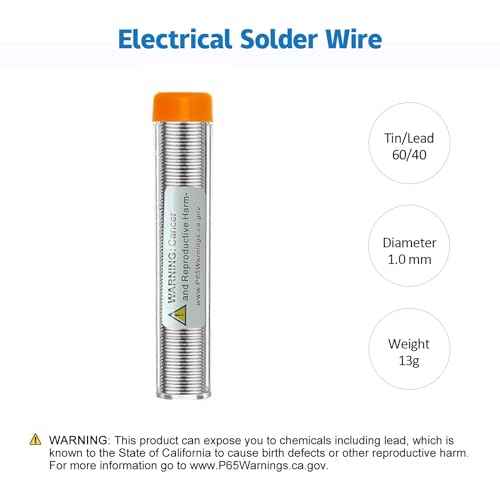 LDK Soldering Iron Kit Electric 60W 110V Adjustable Temperature Soldering Gun Welding Tools, 5pcs Soldering Iron Replacement Tips, Sponge and Solder Wire