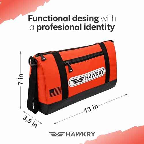 HAWKRY Oxford Waterproof Tool Bag set of 2 ? Small Tool Bag and Tool Pouch, Fishing Bag, Travel Pouch, Compact, Durable Small Travel Bag, Multipurpose Tool Bags for Men for Work, Fishing and Travel