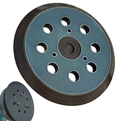 Replacement Sander Pad for Makita 743081-8, 743051-7 - Fit BO5041/K, BO5010/K, BO5030/K, BO5031/K, XOB01Z Random Orbital Sanders - Standard 5" Hook and Loop Sander Pad
