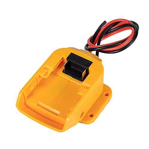 for Power Battery Adapter Wheel for Dewalt 18v-20V Battery Connector for DIY Ride On Truck, RC Toys,Robot