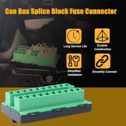 LLYZFED 68321746AA CAN-Bus Star Fuse Connector for Jeep, Chrysler, Dodge Ram - Variation 68321746AA