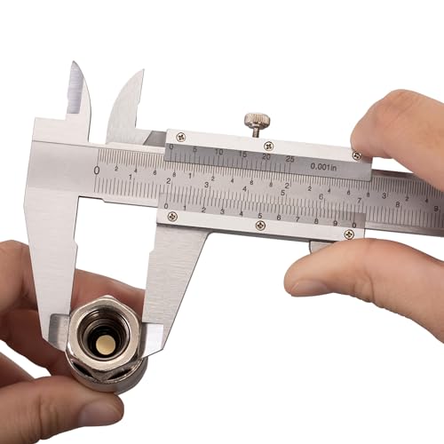 Spurtar 6 Inch/150mm Vernier Caliper Measuring Tool - Non-Digital
