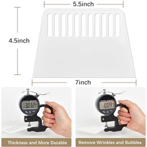 Cohoo Home Wallpaper Smoothing Tool Kit Contact Paper Tools for Contact Paper Peel and Stick Application Kit Self Adhesive Wallpaper for Bedroom Backsplash Tile Window Tint for Home Vinyl Wrap