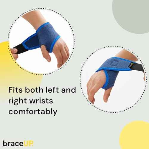 BraceUP Adjustable Kids Wrist Brace- Youth Wrist Support, Kids Wrist Splint, Child Wrist Brace for Sports and Daily Use, Boys and Girls (Height 3¡¯3¡±-4¡¯7¡±, 100-140 cm)
