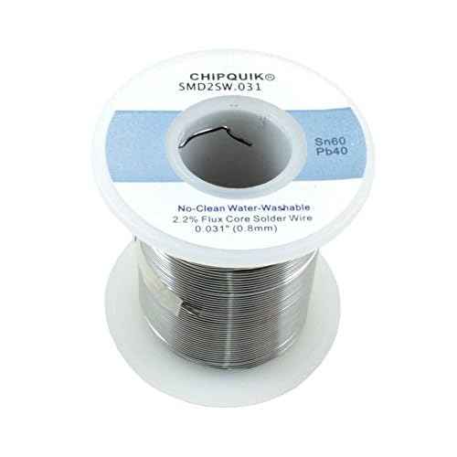 Chip Quik SMD2SW.031 8OZ Solder Wire 60/40 Tin/Lead no-clean .031 1/2lb