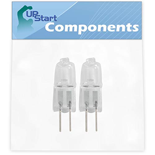 Oven Light Bulb Replacement 5W 12V G8 2-Pack for KitchenAid & Whirlpool WP4452164