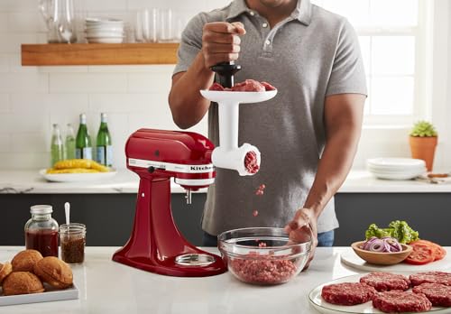 KitchenAid KSMFGA Food Grinder Attachment for All KitchenAid Stand Mixers - One Size