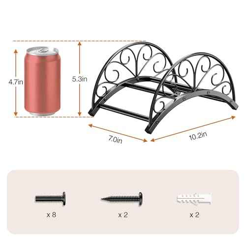 Wall Mounted Hose Holder - Metal Water Hose Holder - Hose Hanger Hose Hook for Water Hose Extension Cords Vacuum Hose.