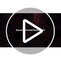 Rossetta Space Black Dual Lens Galaxy Star Projector Night Light with Aurora & Bluetooth