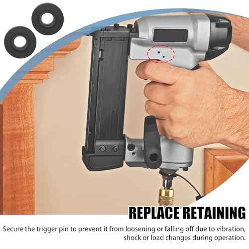 890725 Nailer Rubber Retainer for Porter Cable Nail Gun - 2 Pcs