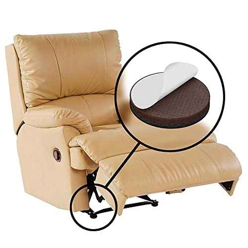 Slipstick GorillaPads CB147 Non Slip Furniture Pads/Gripper Feet (Set of 16) Self Adhesive Rubber Floor Protectors, 1 inch Round, Black