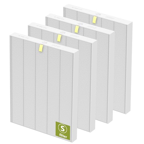 C545 True HEPA Replacement Filter S for Winix C545 Air Purifier – 4 Pack