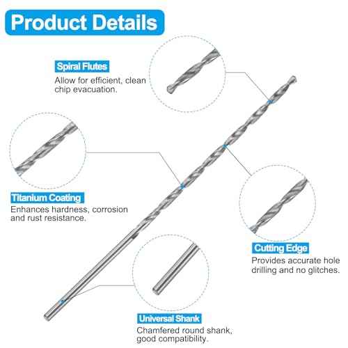 uxcell Tap and Drill Bit Set, 2pcs 2-56 UNC Straight Flute Thread Screw Taps & 2pcs 1.8mm Twist Drill Bits, HSS-6542 Tapping Threading Tool Kit