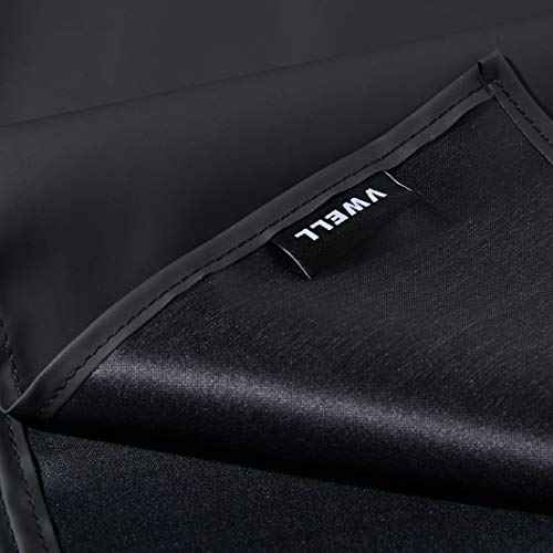 VWELL Vinyl Rubber Waterproof Apron, 41.5''Chemical Resistant Apron for Dishwashing, Lab Work, Butcher, Gardening, Dog Grooming PVC No Pocket