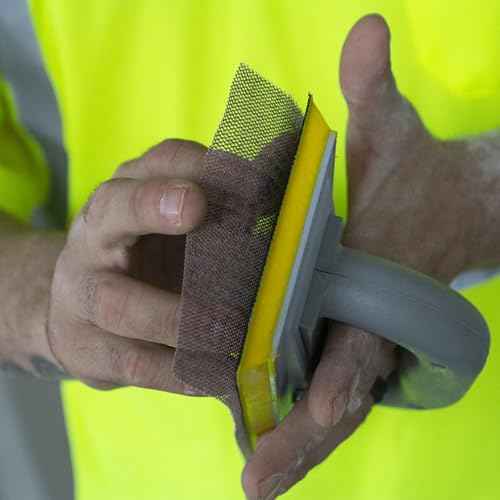 Gator 7178 Hook and Loop Very Fine 220-Grit Screen Drywall Sanding Mesh Sandpaper, 4.5 x 10.5 Inch, 4 Sheets