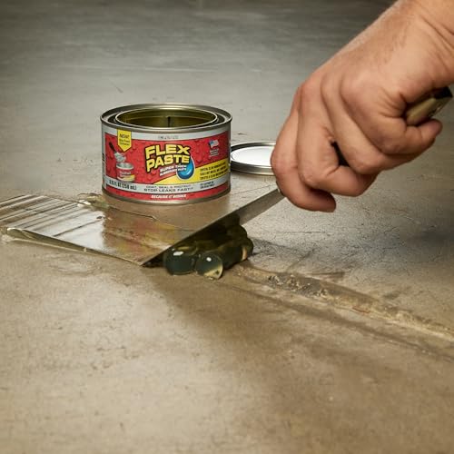 Flex Paste Rubberized Waterproof Sealant Paste - Clear, Half-Quart